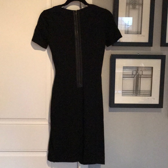 Helmut lang black wool drape dress XS/P - Picture 5 of 5